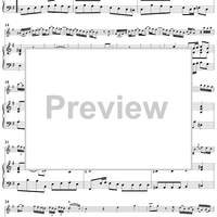 Flute Sonata in G Major, Op. 2, No. 4 - Piano Score