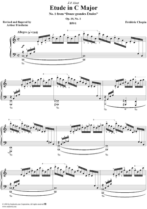 Etude Op. 10, No. 1 in C Major
