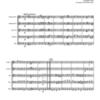 Triumphal March from "Aida" - Score