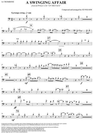 A Swinging Affair - Trombone 1