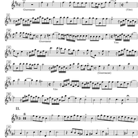 Sonata en Quatuor - 1st Treble