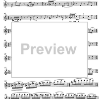 Konzert for horn and string orchestra op.107 [set of parts] - Violin 1