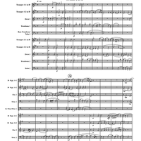 Aria Della Battaglia - Score