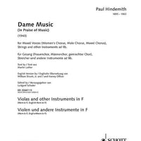 Dame Music - Violas And Other Instruments (horn In F, Englis...