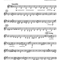 Amazing Grace - Clarinet 3 in B-flat (op. Alto Cl.)