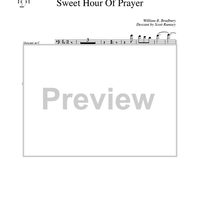 Sweet Hour of Prayer - Descant in C