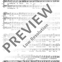 Pfälzische Liedkantate - Choral Score
