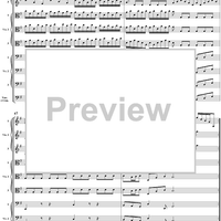 Brandenburg Concerto No. 3: Allegro - Score