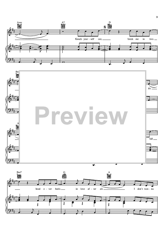 Knock Yourself Out" Sheet Music by Toby Keith for Piano/Vocal/Chords