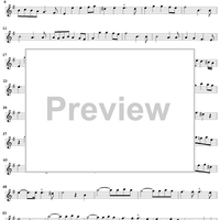 Suite in E Minor Op. 1, No. 6 - Flute 1/Violin 1