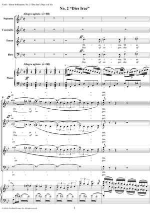 Messa da Requiem: No. 2. Dies Irae