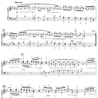 Gavotte - from Suite in G Minor, BWV 822
