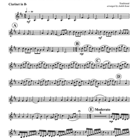 Nursery Rhyme Medley - Clarinet in Bb