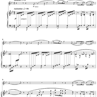 Sicilienne - Piano Score