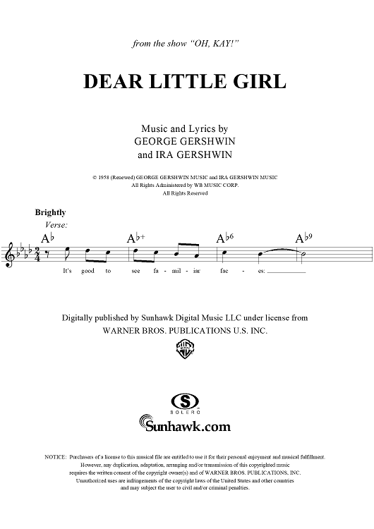 Dear Little Girl