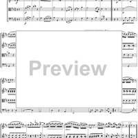 Flute Quartet No. 4, Movement 2 - Score