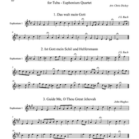 Fifteen Chorale Studies - Euphonium 1 TC
