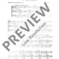 Mährische Volkslieder - Choral Score