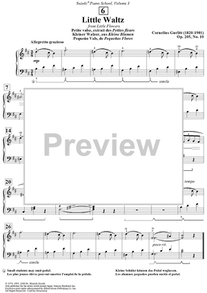 Little Waltz - from Little Flowers - Op. 205, No. 10