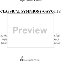 Classical Symphony-Gavotte