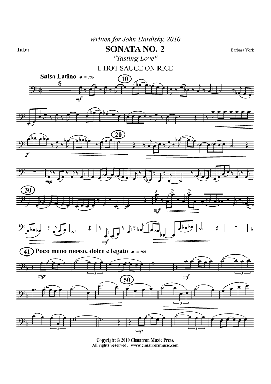 Sonata No. 2 "Tasting Love" - Tuba