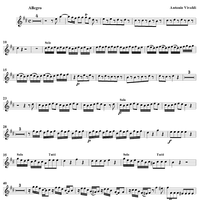 Concerto in D Major, from "L'Estro Armonico", Op. 3, No. 1 (RV549) - Violin 4