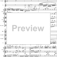 "Fra cento affanni", aria, K73c (K88) - Full Score