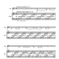 ...And All Shall Come to Pass... - Piano Score