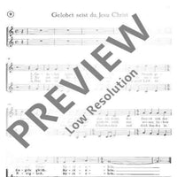 Die Weihnachtsgeschichte - Choral Score