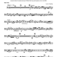 Capriccio For Trumpet and Tuba - Solo Tuba