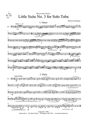 Little Suite No. 3 for Solo Tuba