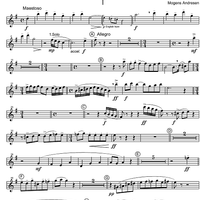 Concertino - E-flat Alto Saxophone 1