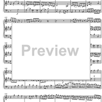 Prelude and Fugue No. 4 KV404A - Score