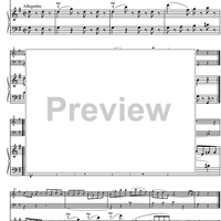 Piano Trio  No. 1 G Major KV496 - Score
