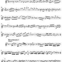 Quartet in G major - Flute 2/Violin 2