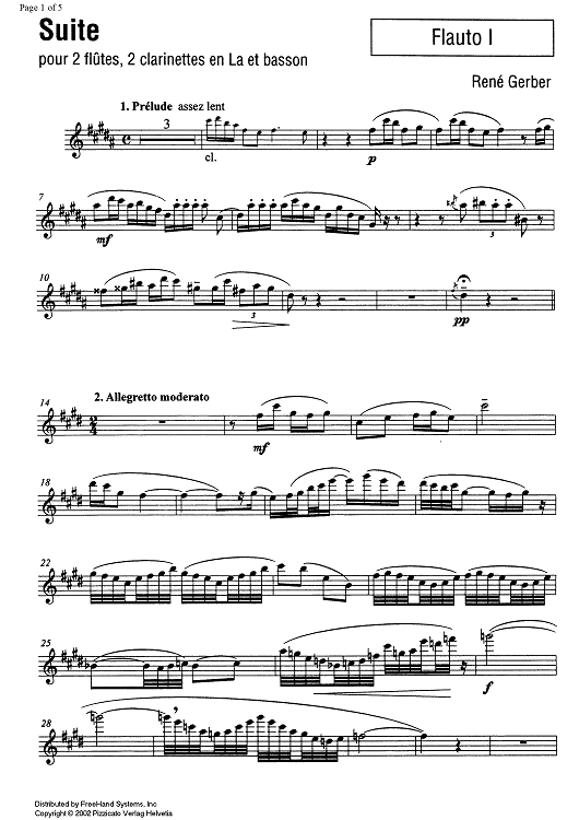 Suite - Flute 1