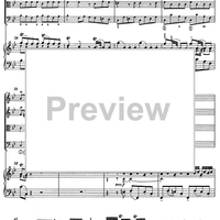 Concerto for Organ in Bb Major, Op 4, No. 2 (HMV 290) - Score