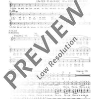 The Christmas Story - Choral Score
