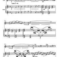 Morceau dansant (Dancing piece) - Score