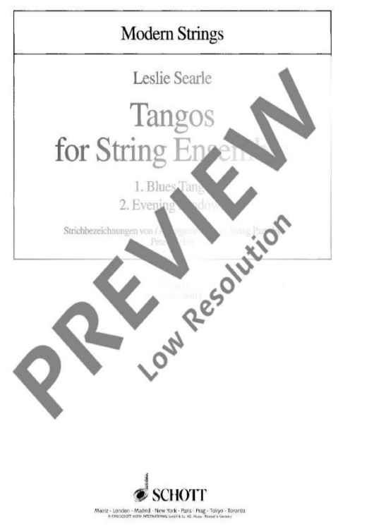 Tangos - Violin I