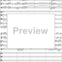 Chorus from Cantata no. 125  ("Mit Fried' und Freud' ich fahr' dahin") - Full Score