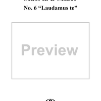 Mass in B Minor, BWV232, No. 6: "Laudamus te"