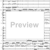 Brandenburg Concerto No. 1: Allegro - Score