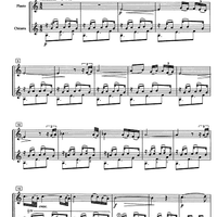 Suite III - Score