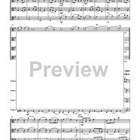A Viola Christmas for Viola Quartet - Score