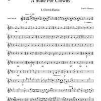 A Suite For Clowns - Cornet 1 in Bb