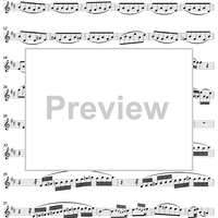 Clarinet Quintet in A Major, K581 - Violin 1