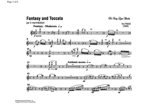 Fantasy and Toccata - Marimbaphone 1