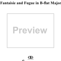 Fantaisie and Fugue in B-flat