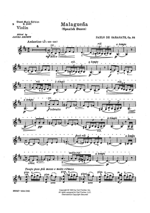 Malaguena (Op. 21, No. 1)